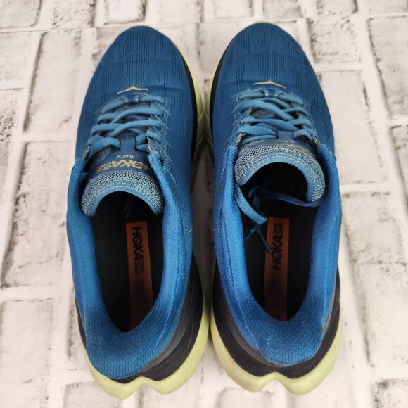 Hoka One One Mach 4 Men's Size 11.5 D Blue Coral  Athletic Running Gym Sneakers - Picture 6 of 10